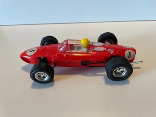 Scalextric 1969 EXIN Ferrari V6 Rojo C-39 cajarepr