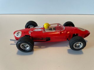 Scalextric 1969 EXIN Ferrari V6 Rojo C-39 cajarepr