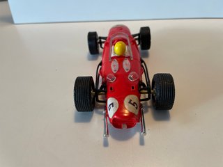 Scalextric 1969 EXIN Ferrari V6 Rojo C-39 cajarepr