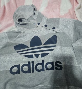 Sudadera adidas gris