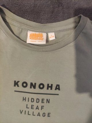 Camiseta Naruto Uzumaki Anime Manga