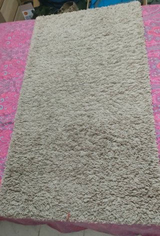 Alfombra de Pelo Beige