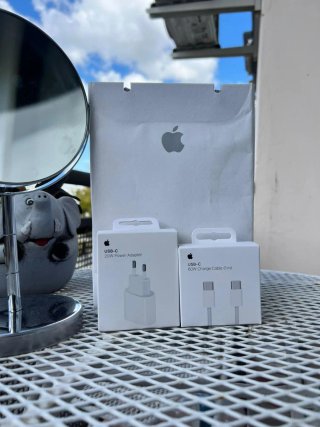 Cargador iPhone completo Apple