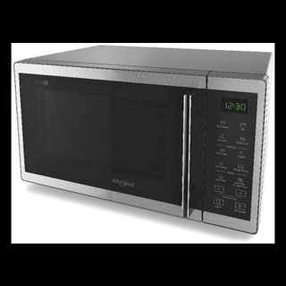 Microondas Whirlpool nuevo, Plateado, 900W, 25L.