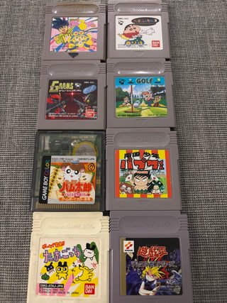 Lote de 8 juegos para Nintendo Game Boy