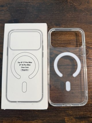 Funda Transparente  iPhone 17 Pro Max
