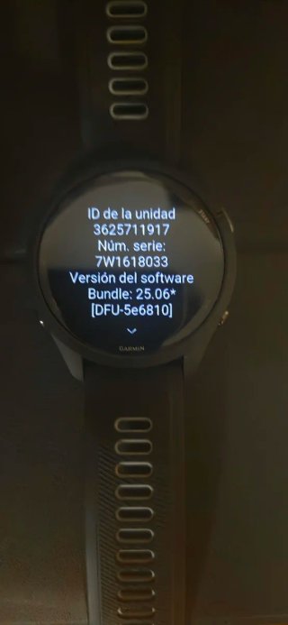 Garmin Forerunner 265 AMOLED Negro