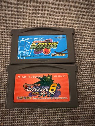Rockman EXE 3 y 6 (Game Boy Advance)