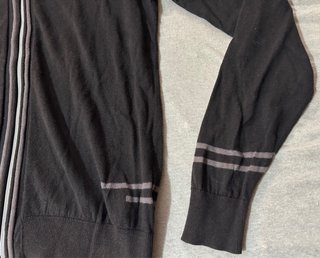 Jersey Emporio Armani Negro con Cremallera
