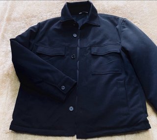 Chaqueta Hombre Zara Negra