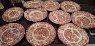 Set de 11 Platos La Cartuja de Sevilla