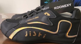 Nexura top quality KOONEXY Scarpe Nero Oro