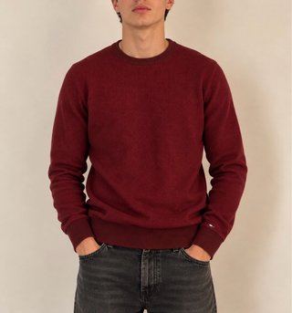 Jersey Tommy Hilfiger Burdeos
