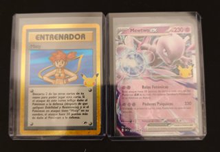 Pokemon 30 Aniversario Misty y Mewtwo EX