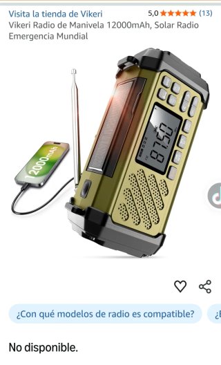 Radio de Emergencia Solar Vikeri