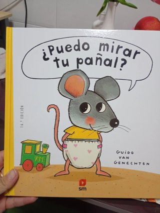 Libro ¿Puedo mirar tu pañal?