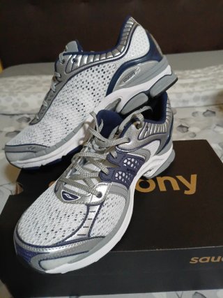 Saucony Progrid Paramount Silver/Navy