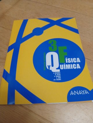 Libro de texto: Física y Química 3° ESO - Anaya