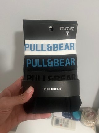 Pack 3 Calzoncillos Pull&Bear Talla S