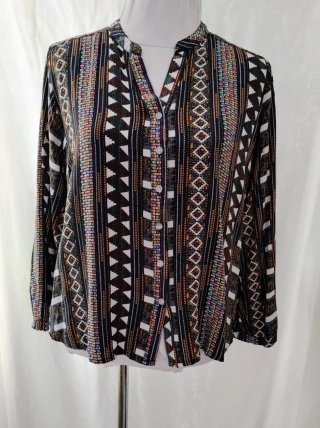 Camisa Estampada Multicolor