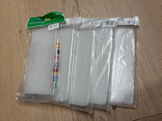 Fondi trasparenti per iPhone 11 (Confezione da 5)