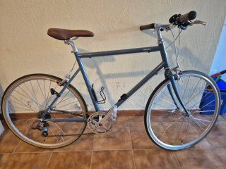 Bicicleta Tokyo Bike Hombre Gris azulado