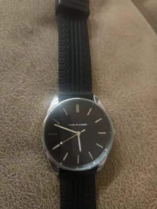 Reloj Angel Schlesser Negro y Plateado