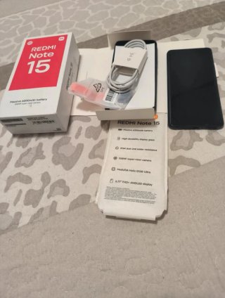 Xiaomi Redmi Note 15 Nero