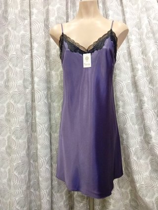 Camisón Terés Raso Encaje Zarzamora XL
