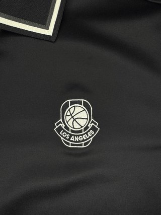 Camiseta Bershka Negra Los Angeles