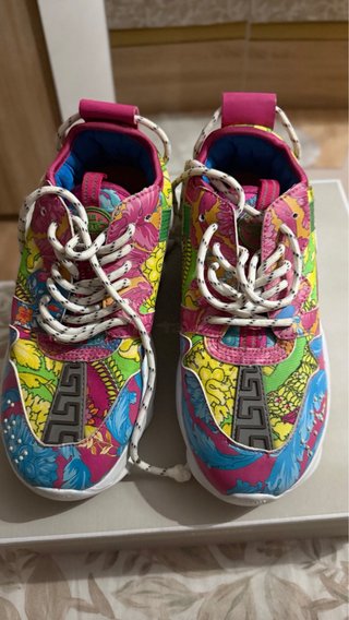Tenis Versace Mujer Talla 38 Multicolor