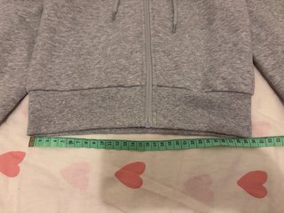 Sudadera Corta Gris McKenzie