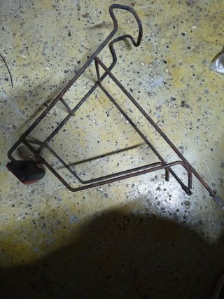 Portapacchi posteriore per bicicletta