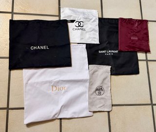 Lote de 6 Fundas de Tela de Marca