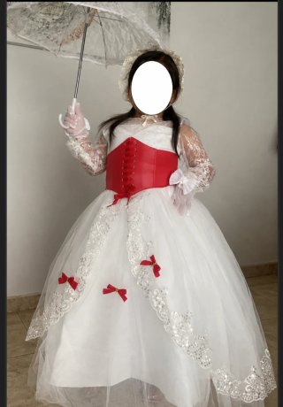 Disfraz de Mary Poppins para niña