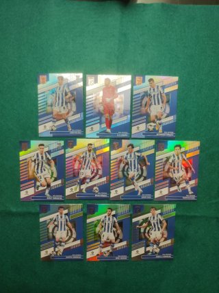 Lote 10 cartas Real Sociedad Panini Donruss Elite