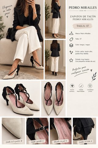 Zapatos de tacón Pedro Miralles Talla 37