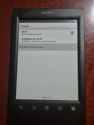 Sony Lector Ebook Negro PRS-T2 táctil