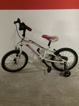 Bicicleta Infantil Megamo Blanca y Morada