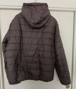 Chaqueta Acolchada Gris Hombre.