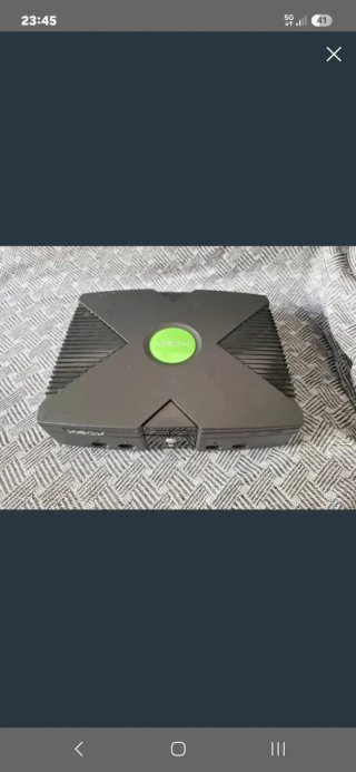 Consola Xbox Clásica Negra