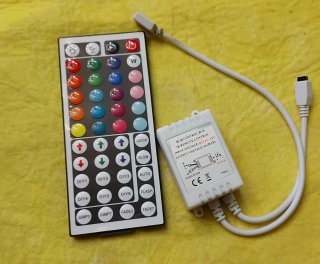 Controlador RGB con mando para tiras LED