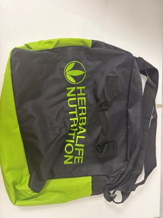 Mochila Herbalife Nutrition Negra y Verde