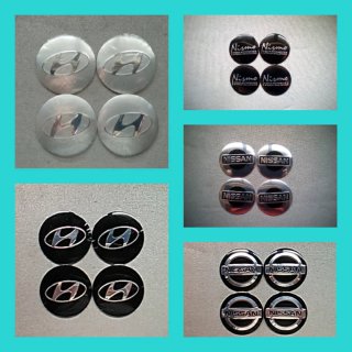 Pegatinas 56mm tapabuje centro rueda Hyundai Nissa