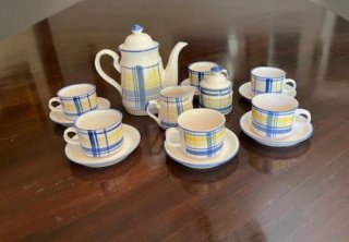 Juego de café de cerámica