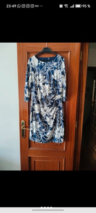 Vestido con estampado floral