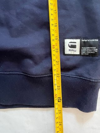 Sudadera G-Star Raw Talla S con etiqueta int. Aut.