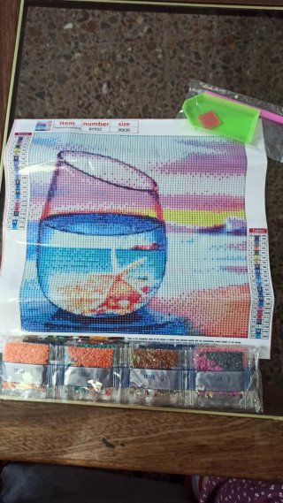 Kit Pintura Diamantes RY922 30x30