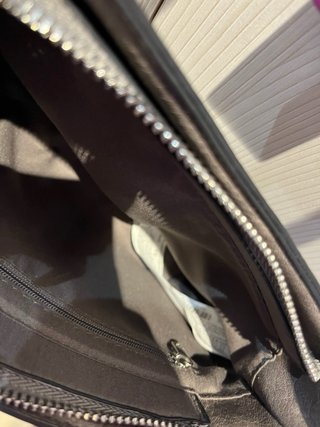 Bolso Gris Stradivarius Hebilla Plata