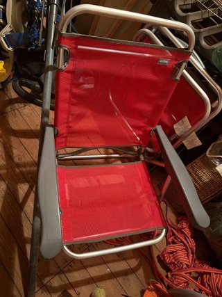 2 Sedie Pieghevoli da Spiaggia Aktive